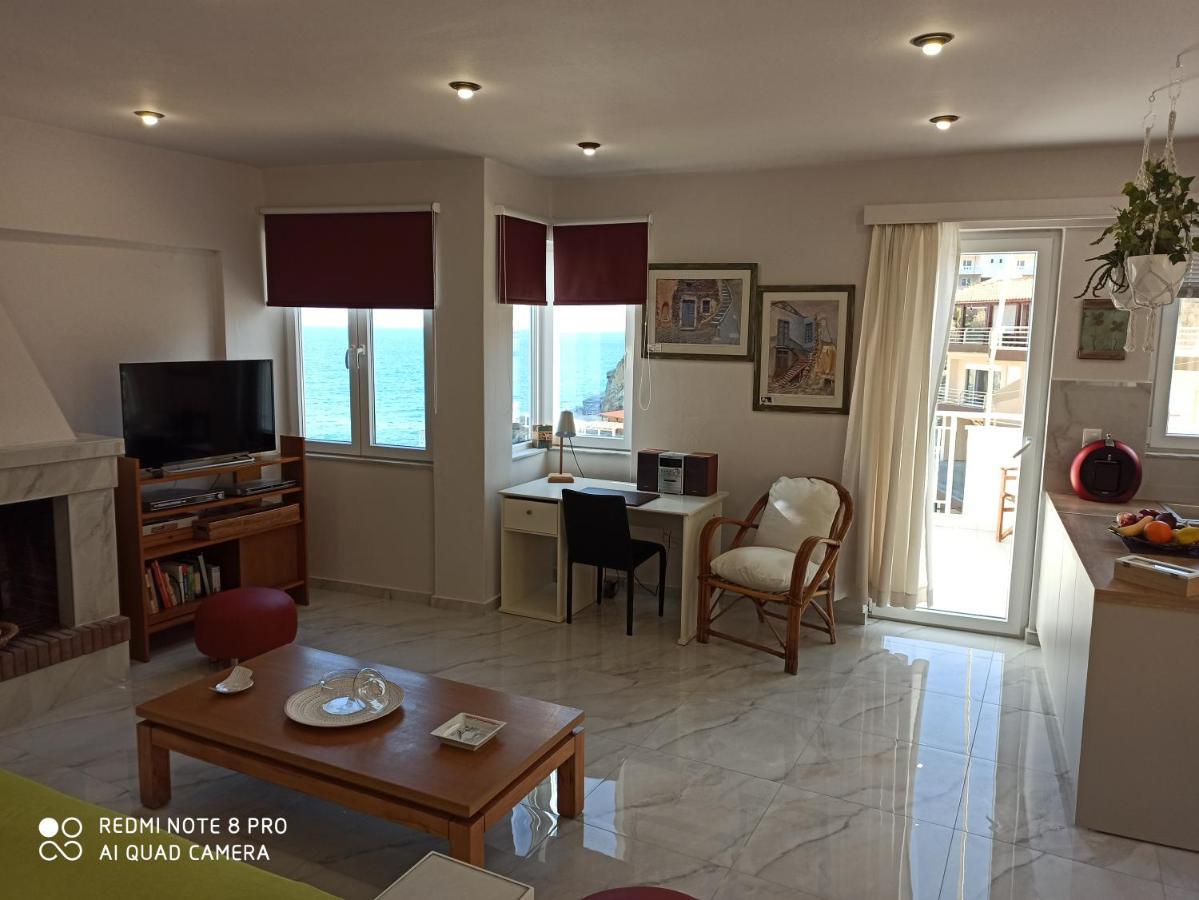 Popis Sea View Apartments Agia Pelagia Dış mekan fotoğraf