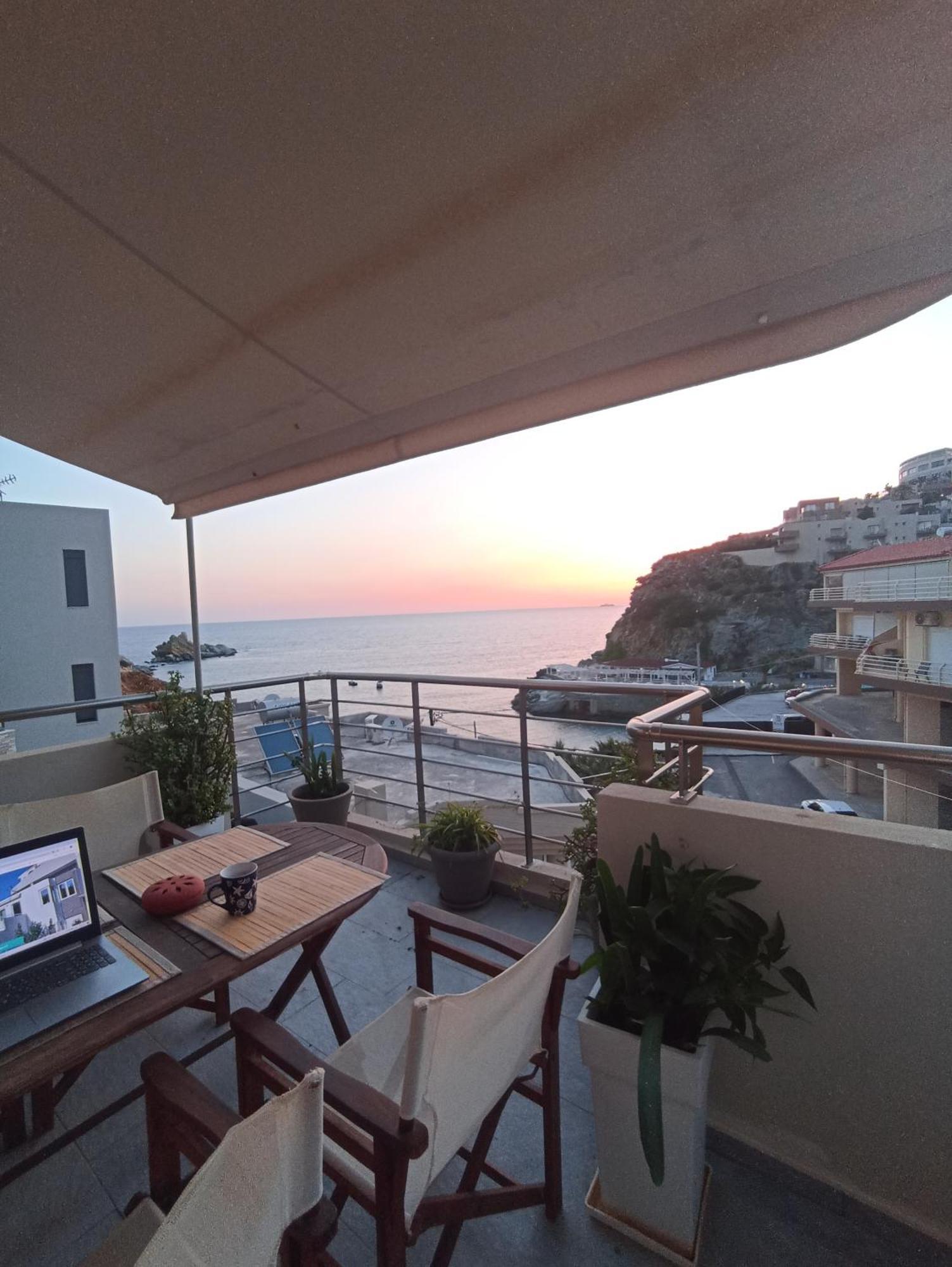 Popis Sea View Apartments Agia Pelagia Dış mekan fotoğraf