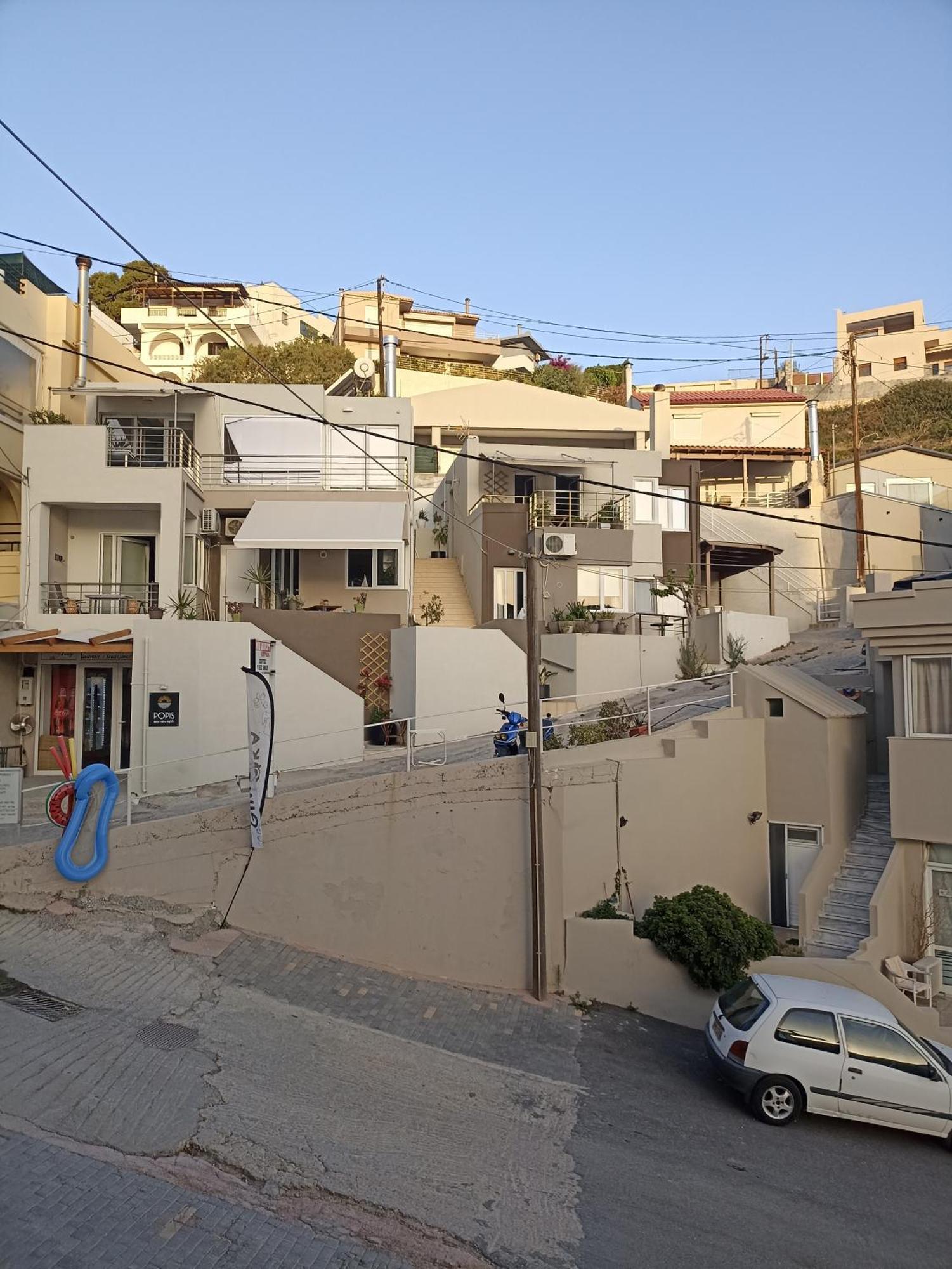 Popis Sea View Apartments Agia Pelagia Dış mekan fotoğraf