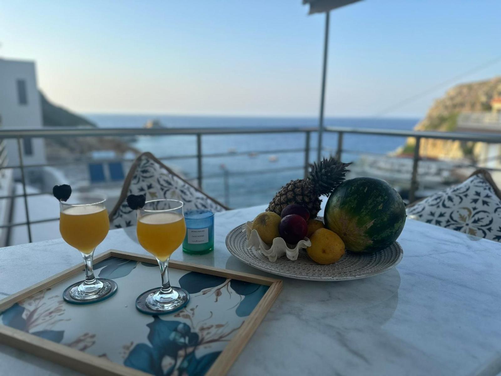 Popis Sea View Apartments Agia Pelagia Dış mekan fotoğraf