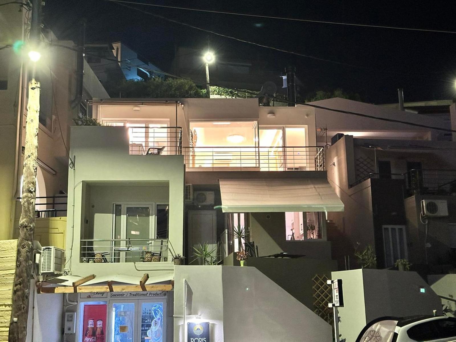 Popis Sea View Apartments Agia Pelagia Dış mekan fotoğraf